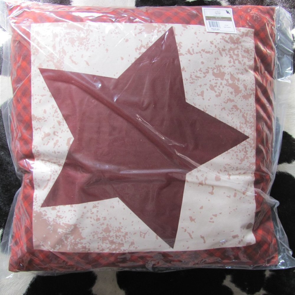 VIRAH BELLA‎ 18 X 18 STAR PILLOW SET OF 2